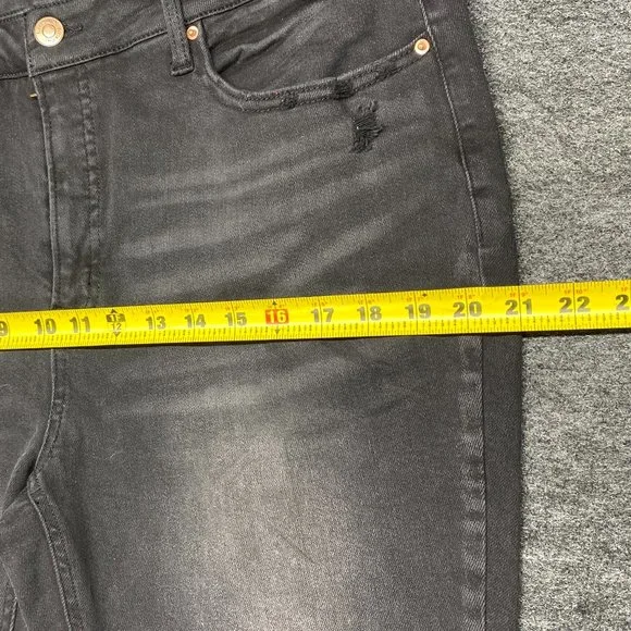 TS Vintage Inspired Crop Jeans- Black- Size 16W - Picture 6 of 10